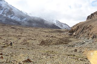 35 Gentle Rock Filled Trail Between Kotaz Camp And Aghil Pass On Trek To K2 North Face In China.jpg